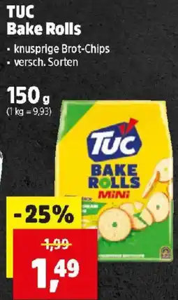 Thomas Philipps TUC Bake Rolls Angebot