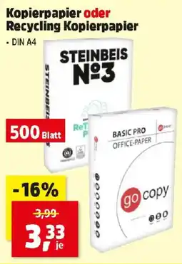 Thomas Philipps Kopierpapier Angebot