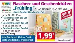 Norma Flaschen und Geschenktüten Frühling Angebot