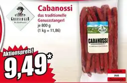 Norma Cabanossi Angebot
