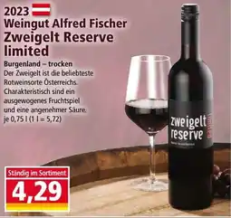Norma Weingut Alfred Fischer Zweigelt Reserve limited Angebot