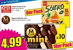 Norma Solero Exotic XL 6er , Magnum Mini Mix 10er Angebot