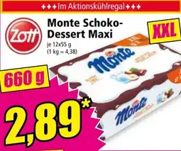 Norma Monte Schoko Dessert Maxi Angebot