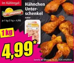 Norma Hähnchen Unterschenkel Angebot