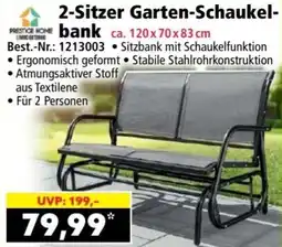 Norma 2-Sitzer Garten Schaukelbank Angebot