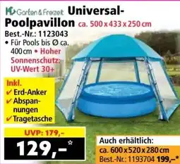Norma Universal Poolpavillon Angebot