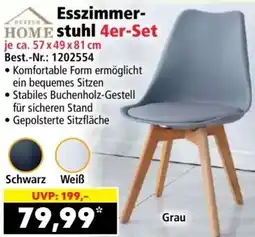 Norma Esszimmerstuhl 4er-Set Angebot