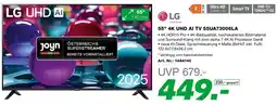 EP LG 55" 4K UHD AI TV 55UA73006LA Angebot