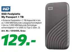 EP WD SSD Festplatte My Passport 1 TB Angebot