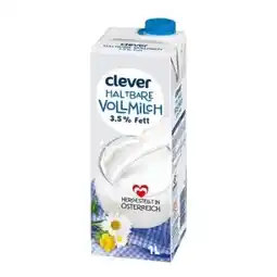 Billa Clever H-Vollmilch Angebot