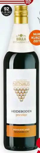 Billa Billa Genusswelt Gebrüder Nittnaus Heideboden Prestige Angebot