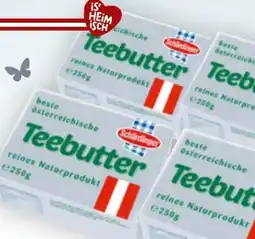 Billa Schärdinger Teebutter Angebot