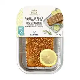 Billa Billa Genusswelt Lachsfilet Zitrone & Rosmarin Angebot