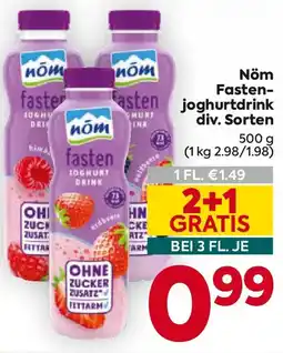 Billa Nöm Fasten Joghurtdrink Angebot