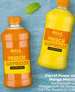 Billa Billa immer gut Frisch Gepresst Carrot Power Angebot