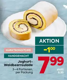 Billa Joghurt- Waldbeerroulade Angebot