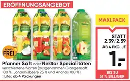 Maximarkt Pfanner Saft Angebot