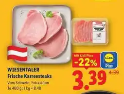 Lidl Wiesentaler Frische Karreesteaks Angebot