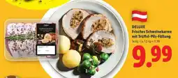 Lidl Deluxe Frisches Schweinekarree mit Trüffel-Pilz-Füllung Angebot