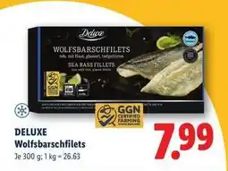 Lidl Deluxe Wolfsbarschfilets Angebot