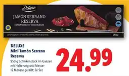 Lidl Deluxe Mini Jamón Serrano Reserva Angebot