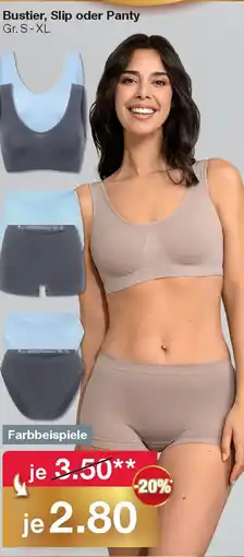 Woolworth Bustier Slip oder Panty Angebot