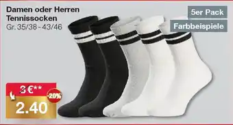 Damen oder Herren Tennissocken