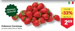 MPreis Erdbeeren Candonga Angebot
