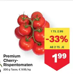 MPreis Premium Cherry Rispentomaten Angebot
