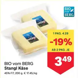 MPreis Stangl Käse Angebot