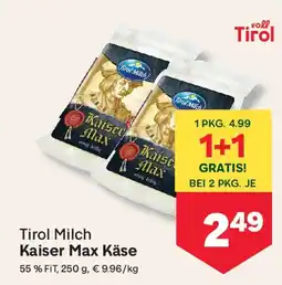 MPreis Kaiser Max Käse Angebot