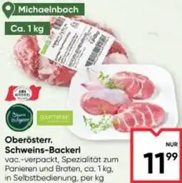 Maximarkt Oberösterr Schweins Backerl Angebot