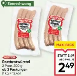 Maximarkt Rostbratwurstel Angebot