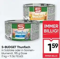 Maximarkt S budget thunfisch Angebot