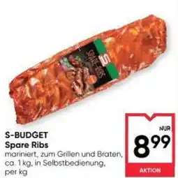 Maximarkt S budget spare ribs Angebot