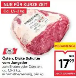 Maximarkt Österr Dicke Schulter vom Jungstier Angebot