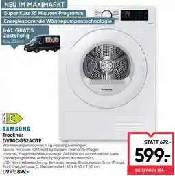 Maximarkt Trockner dv90dg52aote Angebot
