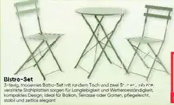 Maximarkt Bistro Set Angebot
