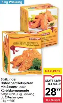 Maximarkt Stritzinger Hähnchenfiletspitzen mit Sesam Angebot