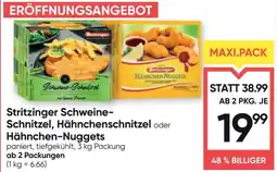 Maximarkt Stritzinger Schweine Schnitzel Hähnchenschnitzel Angebot