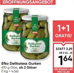Maximarkt Efko Delikatess Gurken Angebot