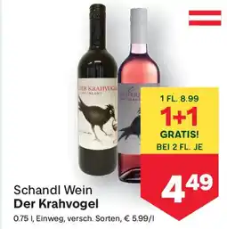 MPreis Schandl Wein Der Krahvogel Angebot