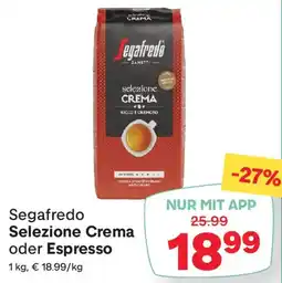 MPreis Segafredo Selezione Crema oder Espresso Angebot