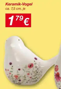 KiK Keramik Vogel Angebot
