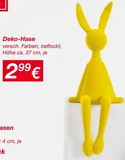 KiK Deko Hase Angebot