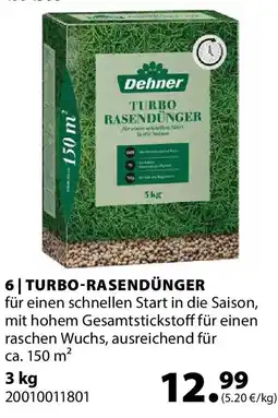 Dehner Dehner Turbo Rasendünger, Angebot