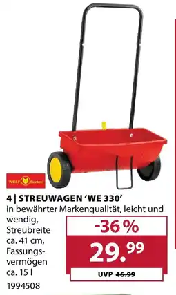 Dehner Wolf Universal-Streuwagen WE 330 Angebot