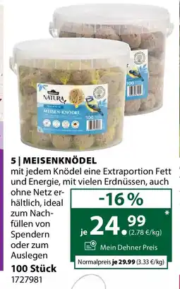 Dehner Meisenknödel Angebot