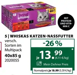 Dehner Whiskas katzen-nassfutter Angebot