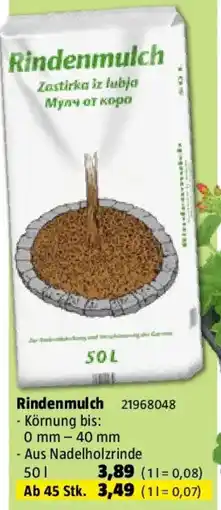 Bauhaus Rindenmulch Angebot
